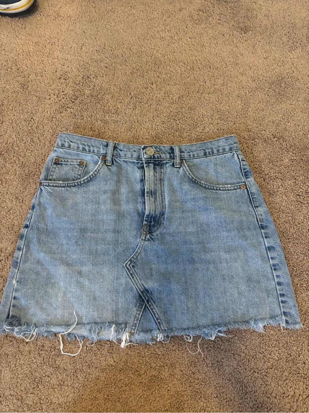 Mini Denim Skirt